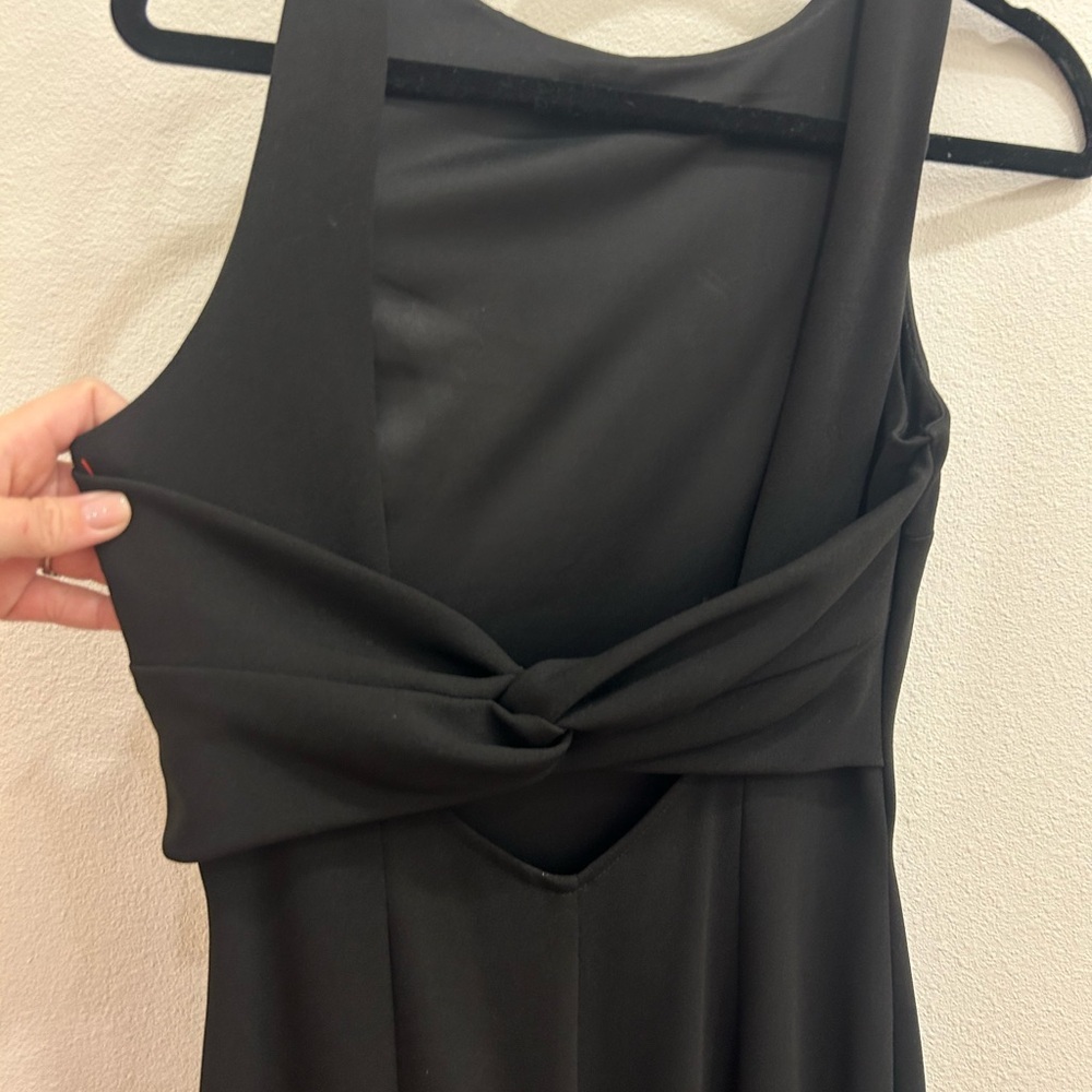 Lulus love in your eye mermaid black maxi dress SM classic cocktail formal - Picture 6 of 9
